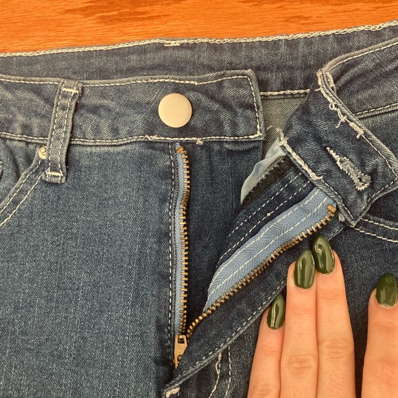 High waisted flare leg jeans - Picture 4 of 5